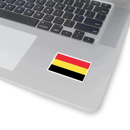 Flag of Belgium 1830 (Belgium) STICKER Vinyl Kiss-Cut Decal - The Sticker Space