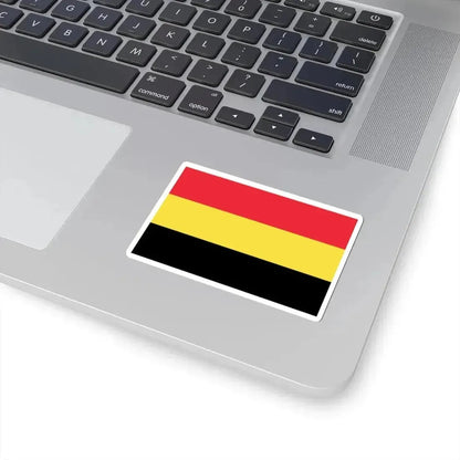 Flag of Belgium 1830 (Belgium) STICKER Vinyl Kiss-Cut Decal - The Sticker Space