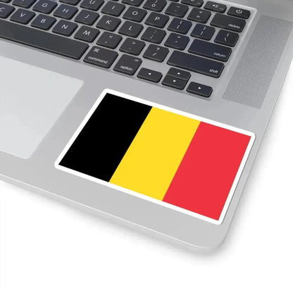 Flag of Belgium civil (Belgium) STICKER Vinyl Kiss-Cut Decal - The Sticker Space