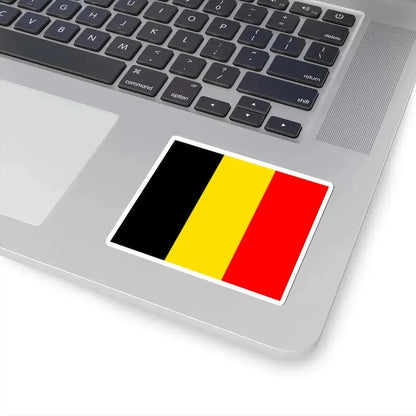 Flag of Belgium state (Belgium) STICKER Vinyl Kiss-Cut Decal - The Sticker Space
