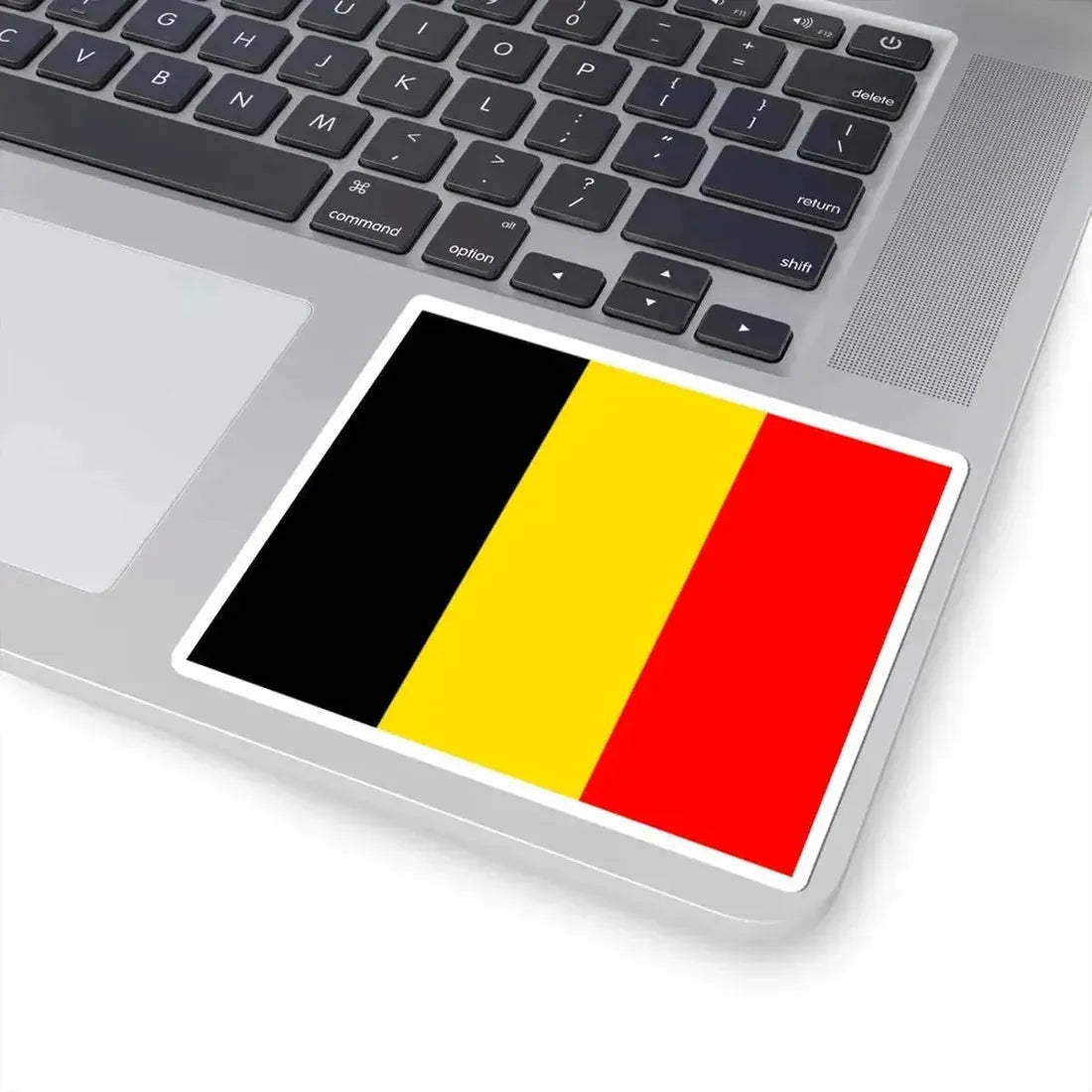 Flag of Belgium state (Belgium) STICKER Vinyl Kiss-Cut Decal - The Sticker Space