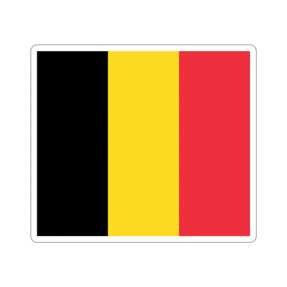 Flag of Belgium STICKER Vinyl Die-Cut Decal-3 Inch-The Sticker Space