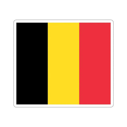 Flag of Belgium STICKER Vinyl Die-Cut Decal - The Sticker Space