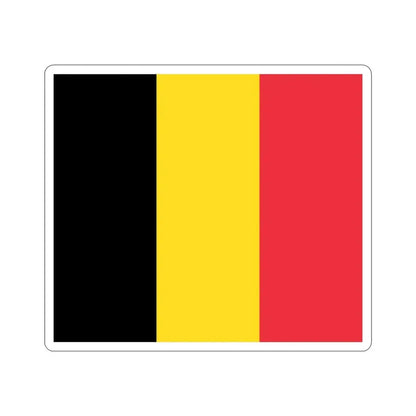 Flag of Belgium STICKER Vinyl Die-Cut Decal - The Sticker Space