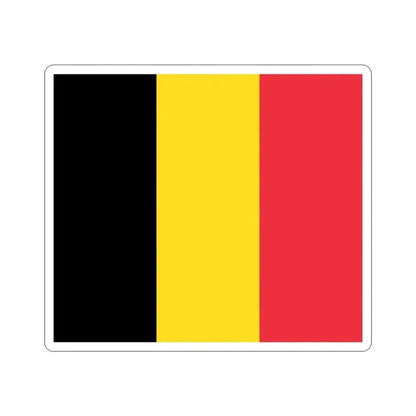 Flag of Belgium STICKER Vinyl Die-Cut Decal - The Sticker Space