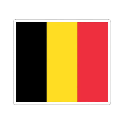 Flag of Belgium STICKER Vinyl Die-Cut Decal - The Sticker Space