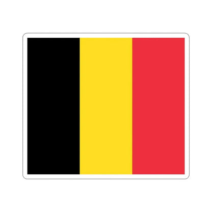 Flag of Belgium STICKER Vinyl Die-Cut Decal - The Sticker Space