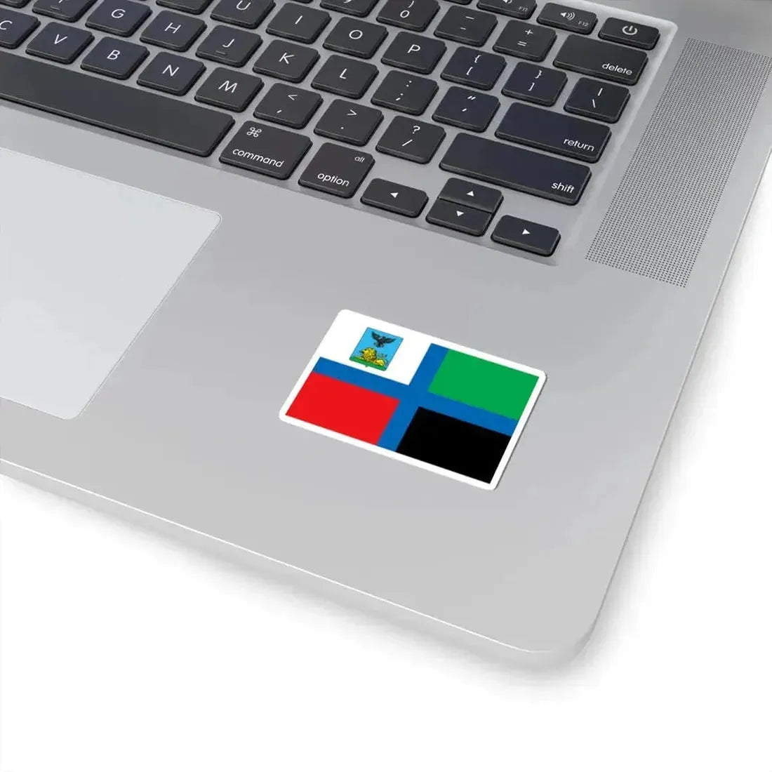 Flag of Belgorod Oblast Russia - STICKER Vinyl Kiss-Cut Decal - The Sticker Space