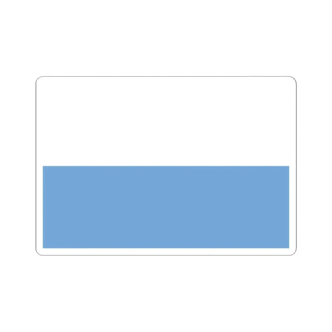 Flag of Belgrano 1812 (Argentina) STICKER Vinyl Kiss-Cut Decal 2 Inch White - The Sticker Space