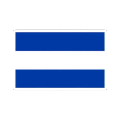 Flag of Belgrano Blue (Argentina) STICKER Vinyl Kiss-Cut Decal 3 Inch White - The Sticker Space