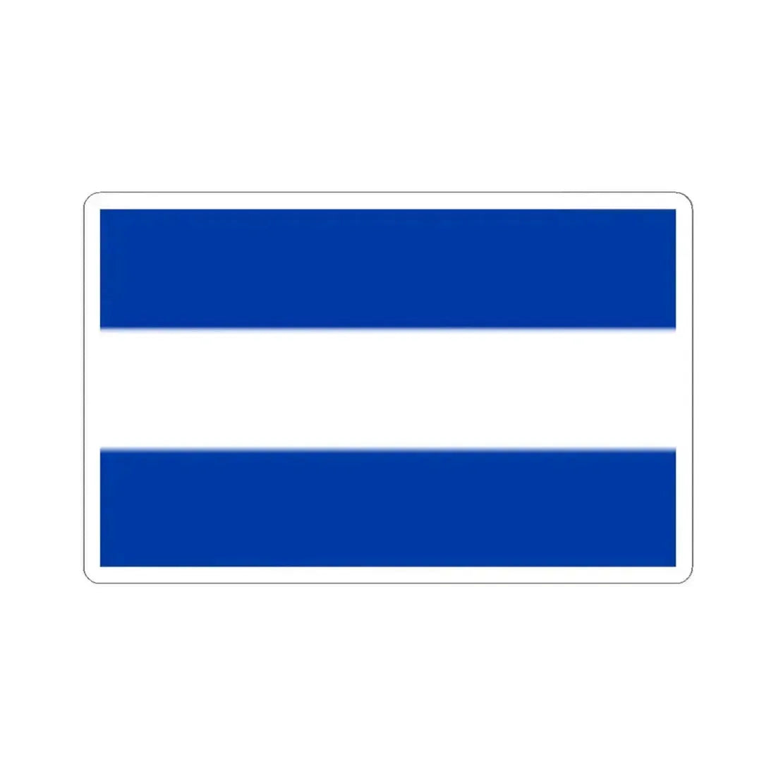 Flag of Belgrano Blue (Argentina) STICKER Vinyl Kiss-Cut Decal 4 Inch White - The Sticker Space