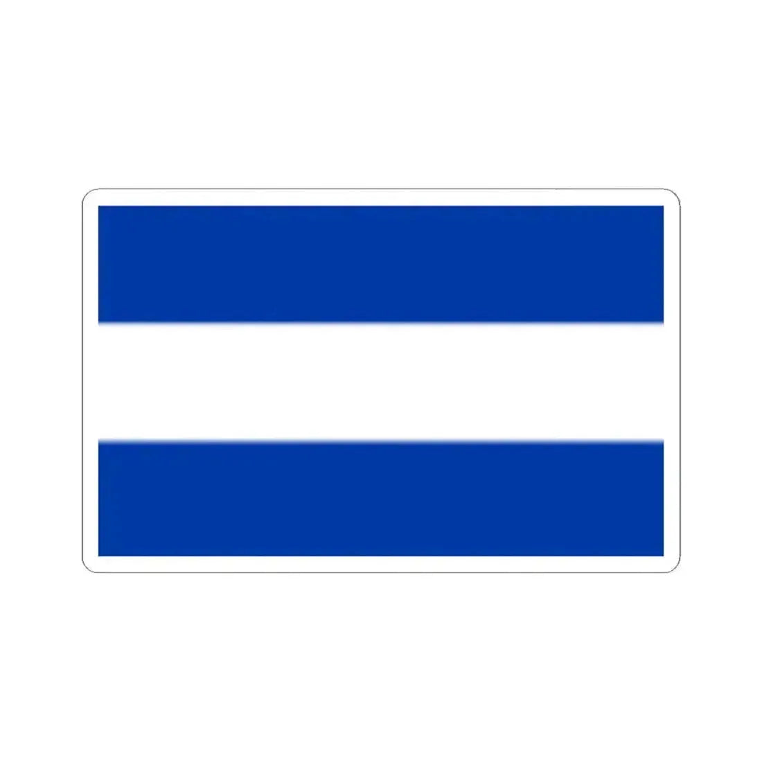 Flag of Belgrano Blue (Argentina) STICKER Vinyl Kiss-Cut Decal 6 Inch White - The Sticker Space