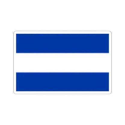 Flag of Belgrano Blue (Argentina) STICKER Vinyl Kiss-Cut Decal 6 Inch White - The Sticker Space