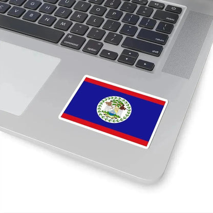 Flag of Belize 3-2 (Belize) STICKER Vinyl Kiss-Cut Decal - The Sticker Space