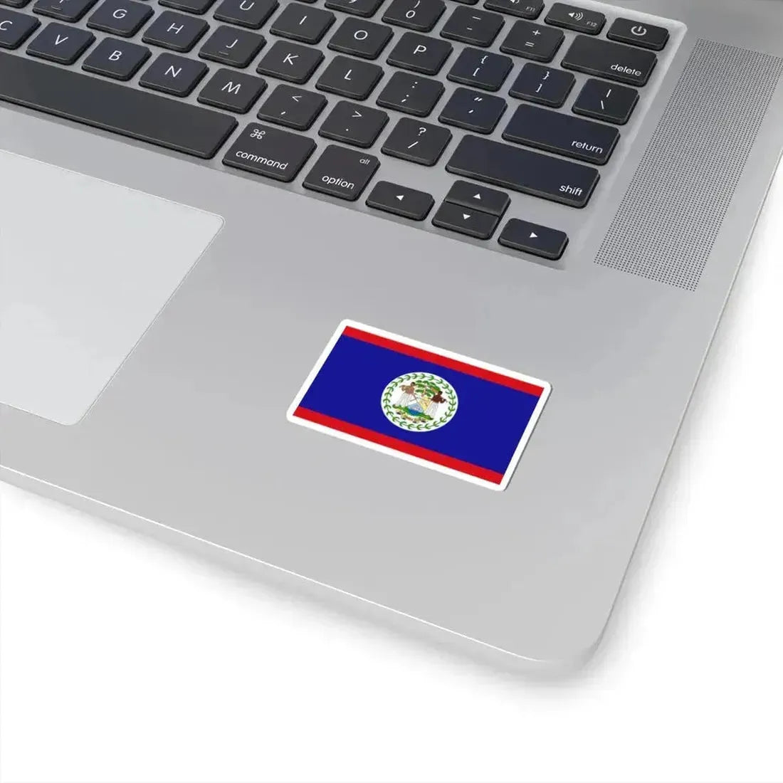 Flag of Belize (Belize) STICKER Vinyl Kiss-Cut Decal - The Sticker Space