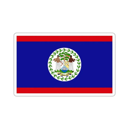 Flag of Belize STICKER Vinyl Die-Cut Decal 3 Inch - The Sticker Space
