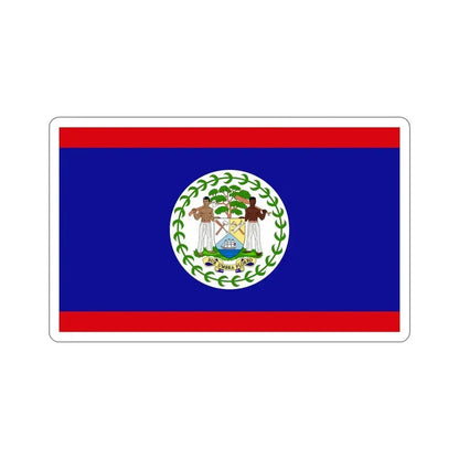 Flag of Belize STICKER Vinyl Die-Cut Decal 6 Inch - The Sticker Space