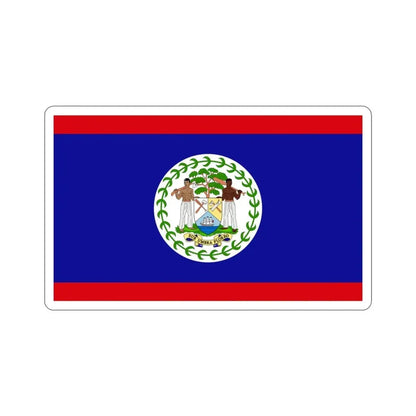 Flag of Belize STICKER Vinyl Die-Cut Decal - The Sticker Space