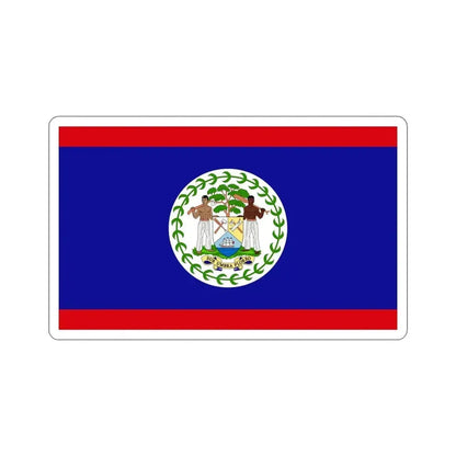 Flag of Belize STICKER Vinyl Die-Cut Decal - The Sticker Space