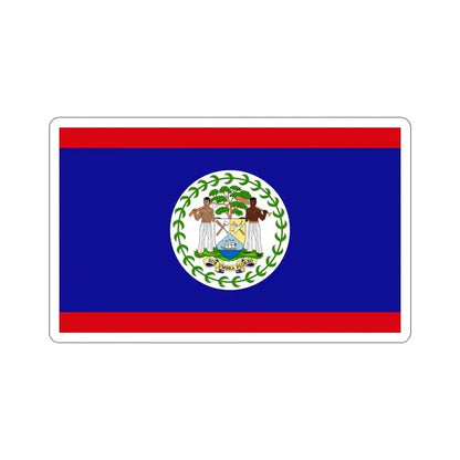 Flag of Belize STICKER Vinyl Die-Cut Decal - The Sticker Space