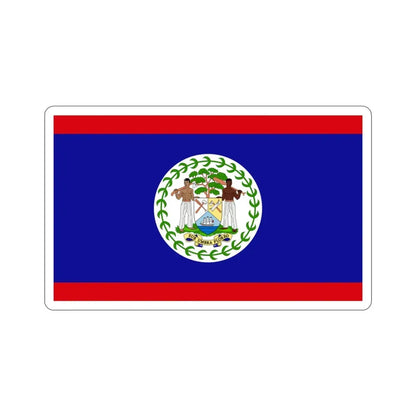 Flag of Belize STICKER Vinyl Die-Cut Decal - The Sticker Space