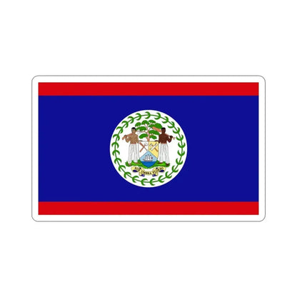 Flag of Belize STICKER Vinyl Die-Cut Decal - The Sticker Space