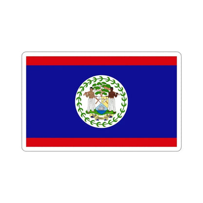 Flag of Belize STICKER Vinyl Die-Cut Decal - The Sticker Space