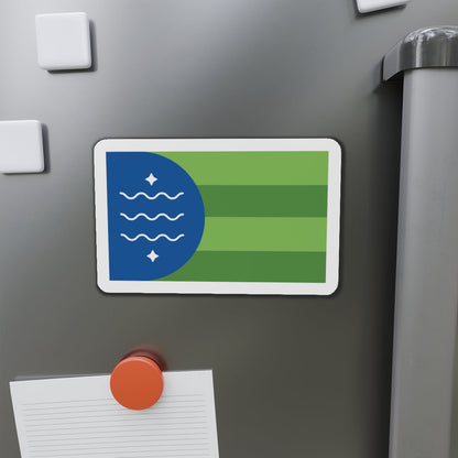 Flag of Bellingham Washington - Die-Cut Magnet-The Sticker Space