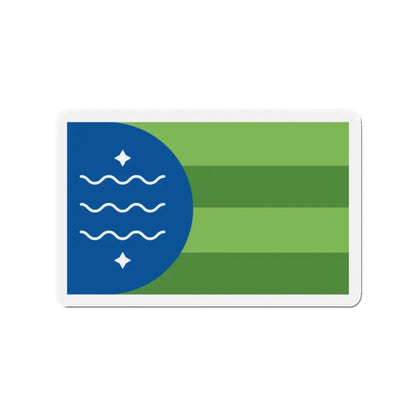 Flag of Bellingham Washington - Refrigerator Magnet 2 Inch - The Sticker Space