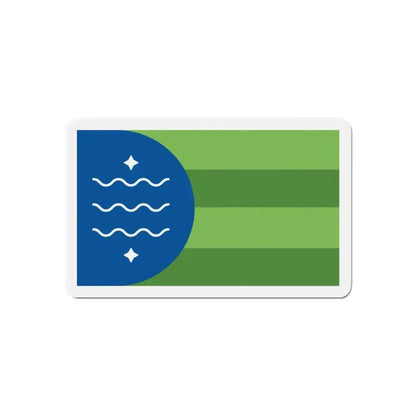 Flag of Bellingham Washington - Refrigerator Magnet - The Sticker Space