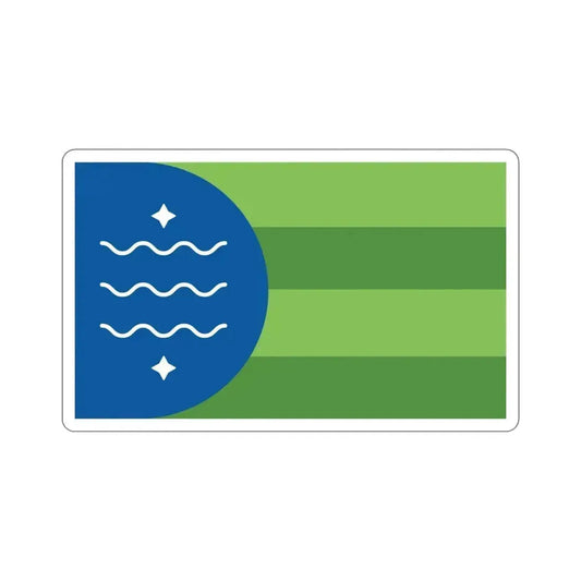 Flag of Bellingham Washington USA STICKER Vinyl Die-Cut Decal 6 Inch - The Sticker Space