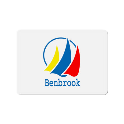 Flag of Benbrook Texas - Die-Cut Magnet-2" x 2"-The Sticker Space