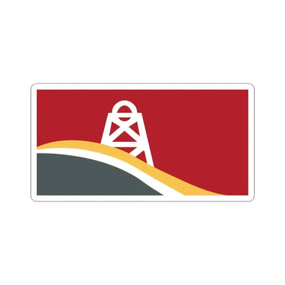 Flag of Bendigo (Australia) STICKER Vinyl Kiss-Cut Decal 6 Inch White - The Sticker Space