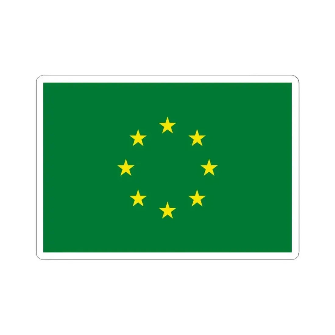 Flag of Beni Department Bolivia (Bolivia) STICKER Vinyl Kiss-Cut Decal 3 Inch White - The Sticker Space