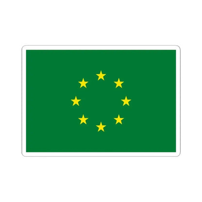 Flag of Beni Department Bolivia (Bolivia) STICKER Vinyl Kiss-Cut Decal 3 Inch White - The Sticker Space