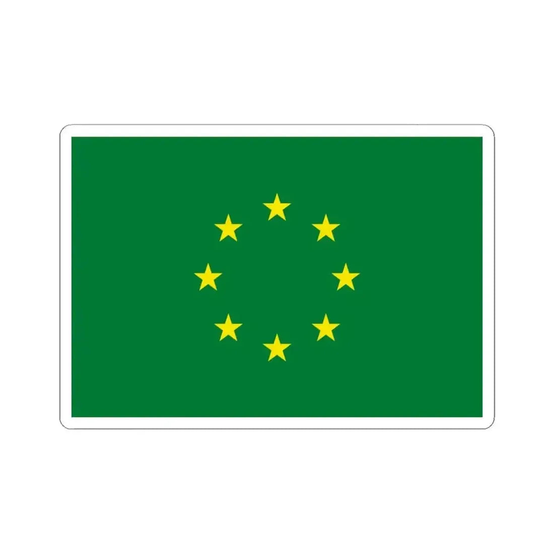 Flag of Beni Department Bolivia (Bolivia) STICKER Vinyl Kiss-Cut Decal 4 Inch White - The Sticker Space