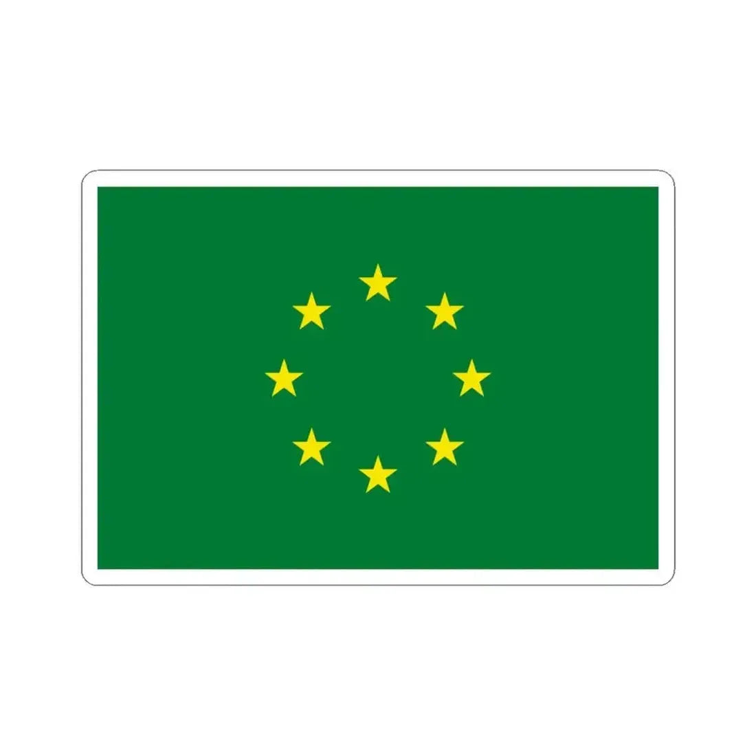 Flag of Beni Department Bolivia (Bolivia) STICKER Vinyl Kiss-Cut Decal 6 Inch White - The Sticker Space