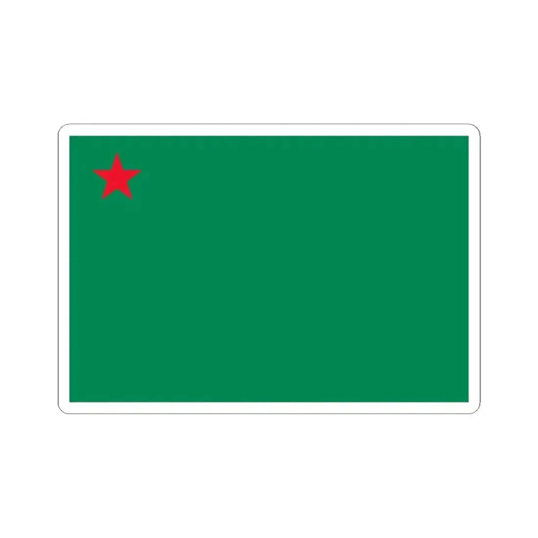 Flag of Benin 1975-1990 (Benin) STICKER Vinyl Kiss-Cut Decal 2 Inch White - The Sticker Space