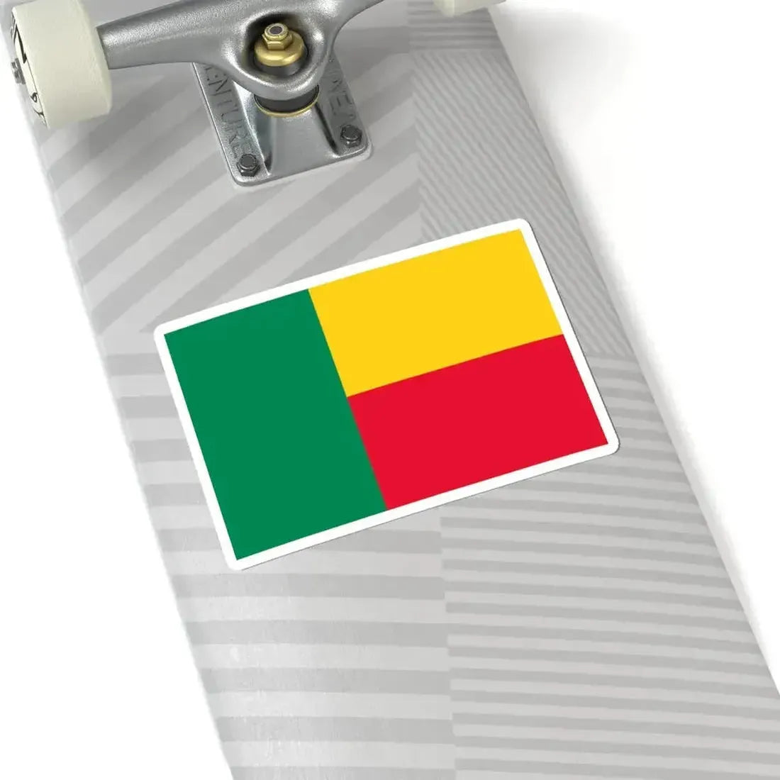Flag of Benin (Benin) STICKER Vinyl Kiss-Cut Decal - The Sticker Space