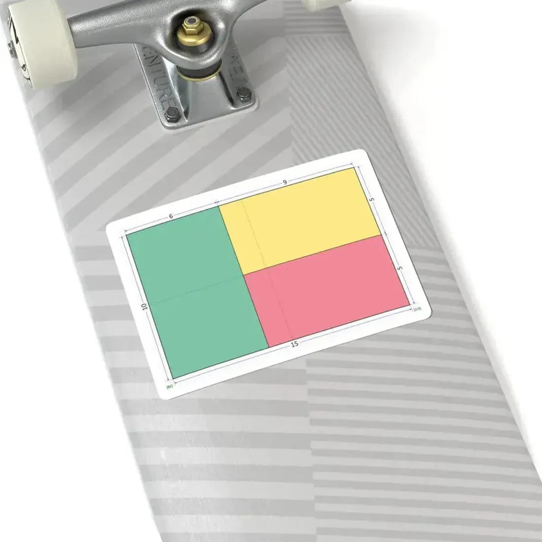 Flag of Benin construction sheet (Benin) STICKER Vinyl Kiss-Cut Decal - The Sticker Space