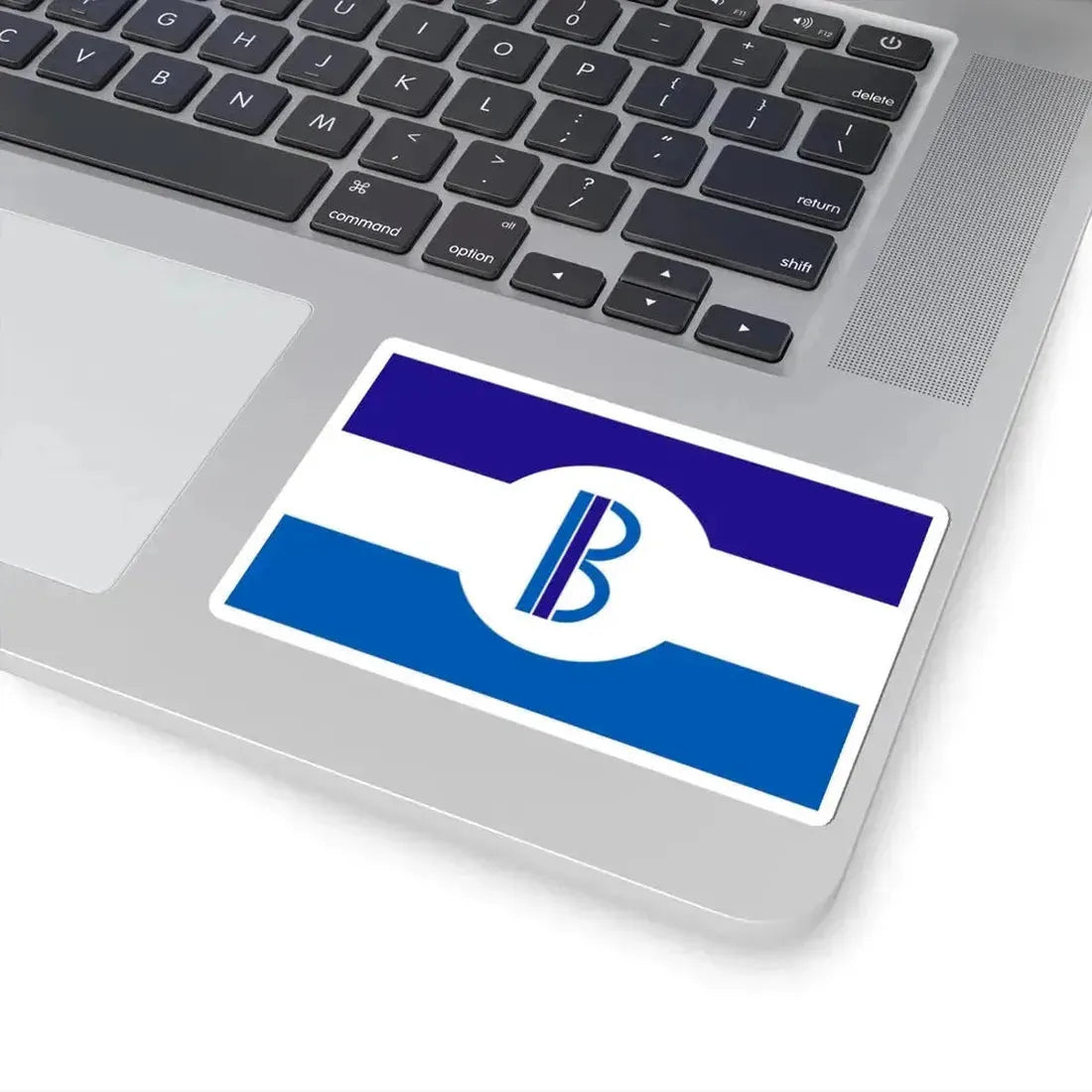 Flag of Bensenville Illinois (United States) STICKER Vinyl Kiss-Cut Decal - The Sticker Space