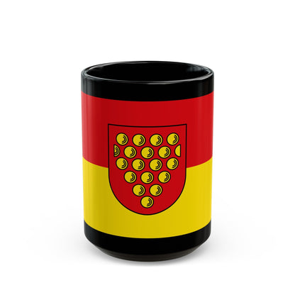 Flag of Bentheim Germany - Black Coffee Mug-15oz-The Sticker Space