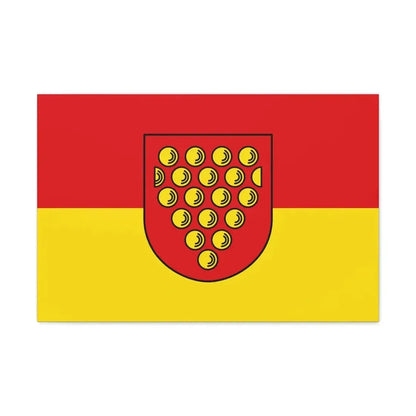 Flag of Bentheim Germany - Canvas Wall Art 30" x 20" 1.25" - The Sticker Space