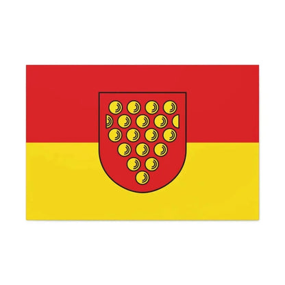 Flag of Bentheim Germany - Canvas Wall Art - The Sticker Space