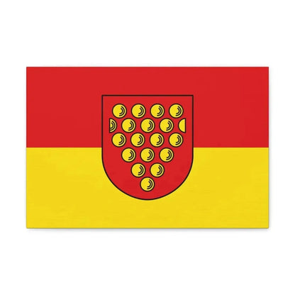 Flag of Bentheim Germany - Canvas Wall Art - The Sticker Space
