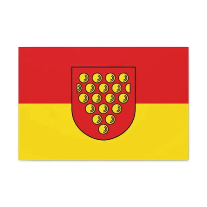 Flag of Bentheim Germany - Canvas Wall Art - The Sticker Space