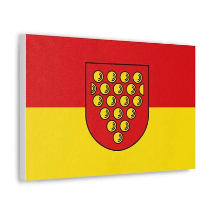 Flag of Bentheim Germany - Canvas Wall Art - The Sticker Space