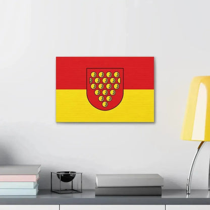 Flag of Bentheim Germany - Canvas Wall Art - The Sticker Space