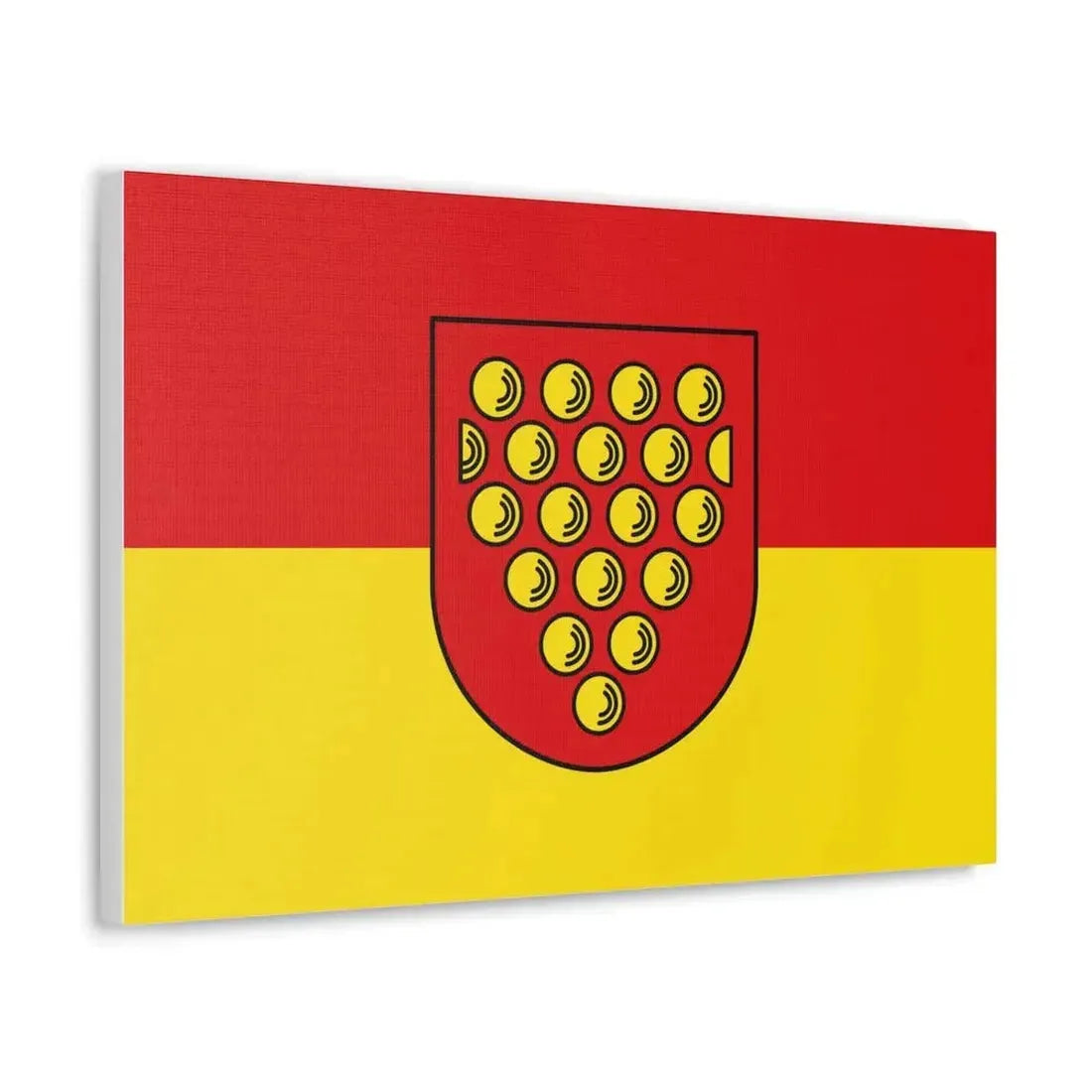 Flag of Bentheim Germany - Canvas Wall Art - The Sticker Space