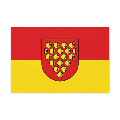 Flag of Bentheim Germany - Canvas Wall Art - The Sticker Space